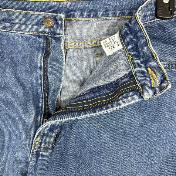 Bugle Boy Jeans Mens 38W 30L Blue Denim Relaxed Fit 100% Cotton Vintage Style - Picture 3 of 14